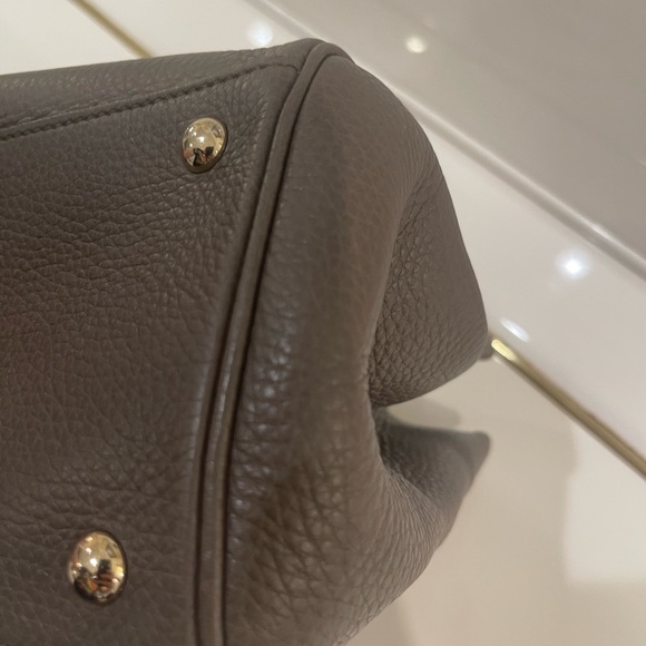 Gucci brown tote with bamboo handles!! Never used! NWOT - Picture 3 of 14